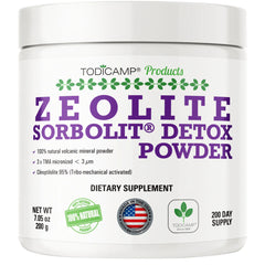 Zeolite Detox Sorbolit Powder - 200 Days Supply