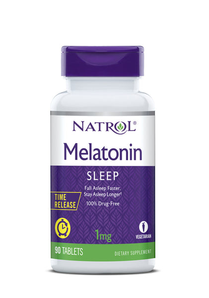 Natrol Melatonin 1 Mg Time Release (1x90 TAB)