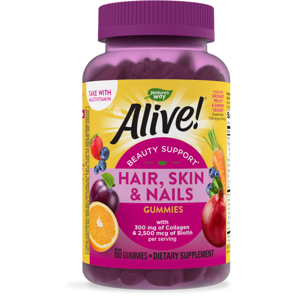 NW ALIVE HAIR SKN NLS GM ( 1 X 60 CT   )