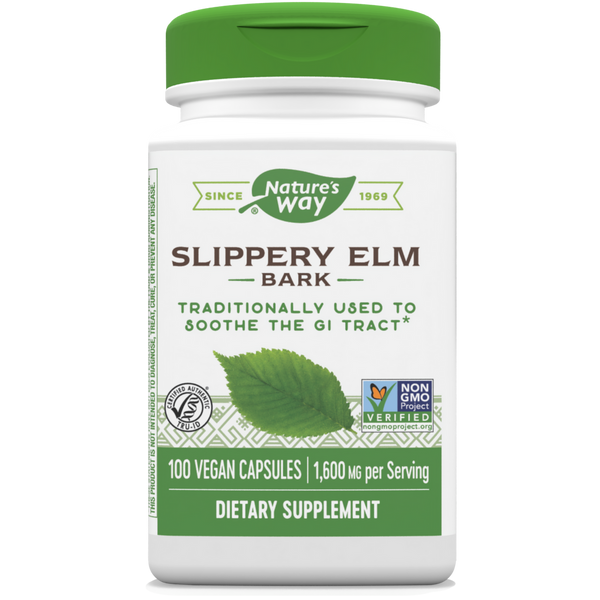 Nature's Way Slippery Elm Bark (1x100 CAP)