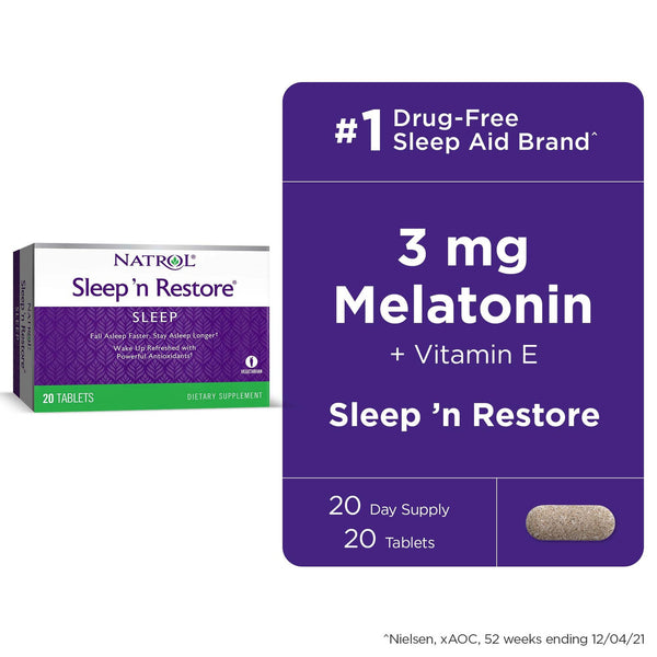 Natrol Sleep N Restore (1x20 TAB)