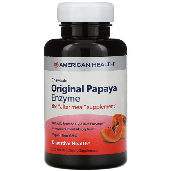 American Health Papaya Enzyme Original (1x250 TAB)