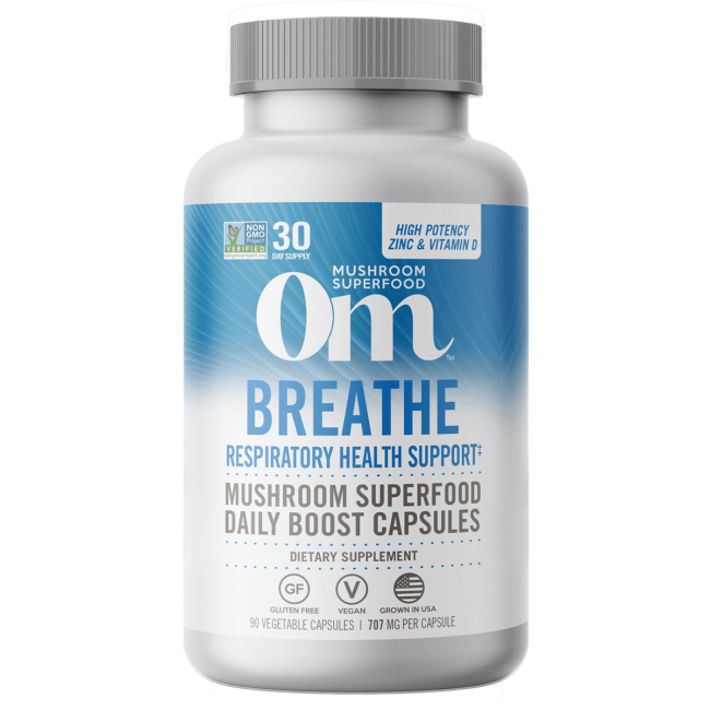 OM MUSH SPRFD BREATH ( 1 X 90 CT   )