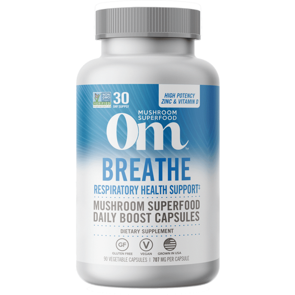 OM MUSH SPRFD BREATH ( 1 X 90 CT   )