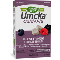 Nature's Way Umcka Cold & Flu Berry (1x20 TAB )