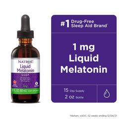 NTRL MELATONIN 1MG LQ ( 1 X 2 OZ   )