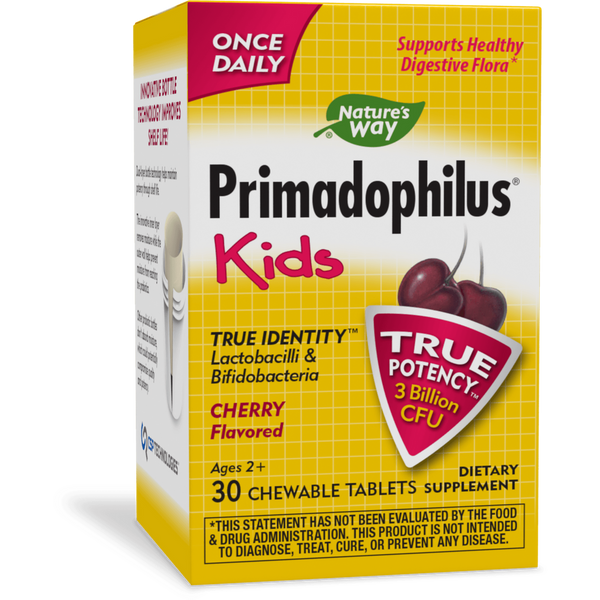 Nature's Way Kids Chewable Cherry Primadophlus (1x30 TAB)