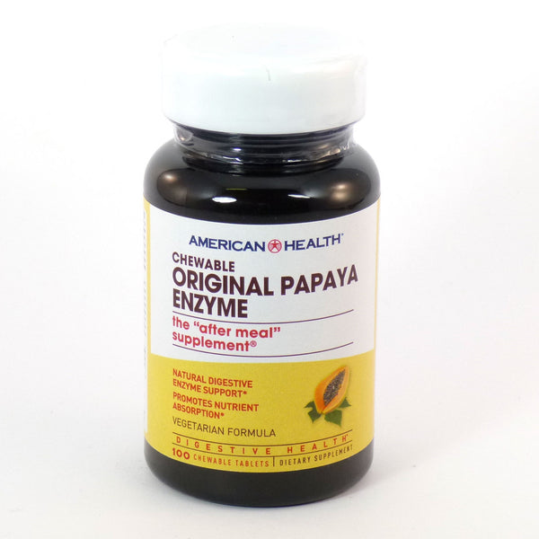 American Health Papaya Enzyme Original (1x100 TAB)