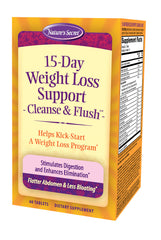 Nature's Secret 15 Day Weight Loss Cleanse & Flush (1x60 TAB)