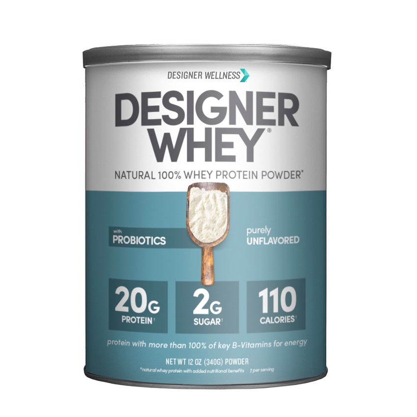 Designer Whey Plain/S Mapple Protein Powder (1x12OZ )