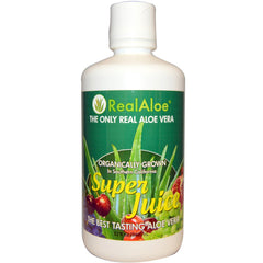 REAL ALOE SUPER JUICE ( 1 X 32 OZ   )