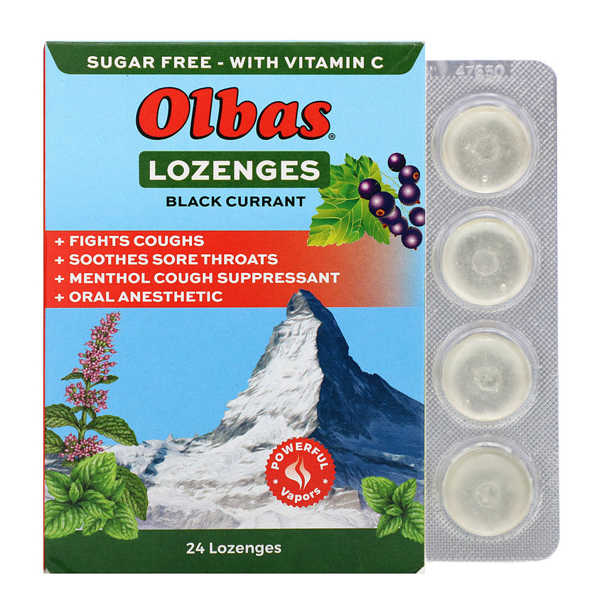 Olbas Lozenge Black Current (1x24 LOz)