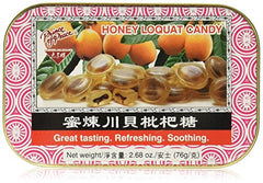 HANS HONEY LOQUAT CANDY ( 8 X 76 GRAM )