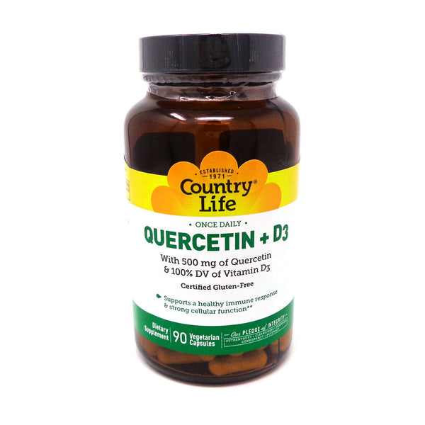 CLV QUERCETIN + D3 ( 1 X 90 CAP  )