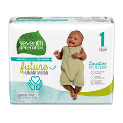 7 GEN DIAPERS STAGE 1 ( 4 X 31 CT   )