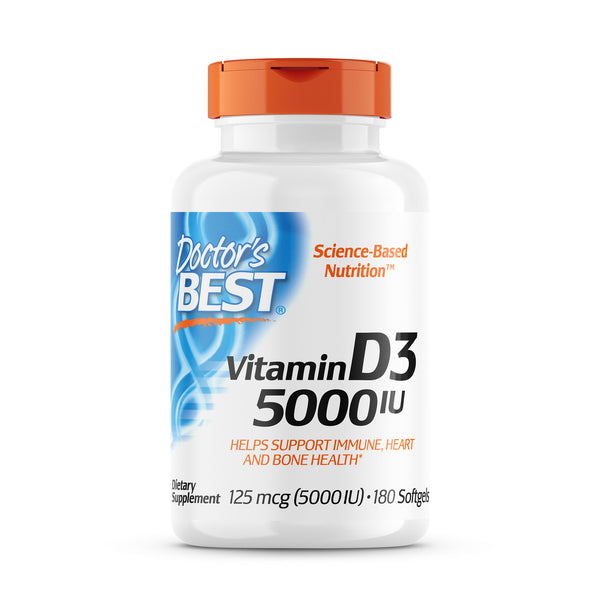 DOCBST VIT D3 5000IU ( 1 X 180 SGEL )