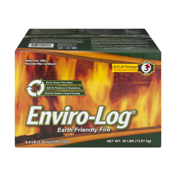 ENVIRO FIRELOG 6PK CASE ( 1 X 6 PK   )