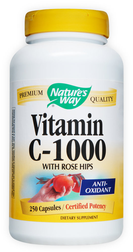 NW C 1000 W/ROSE HIPS ( 1 X 250 CAP  )