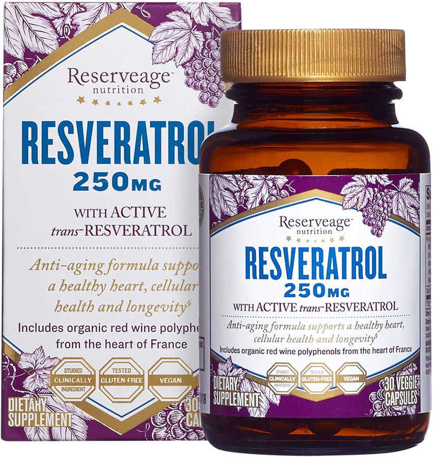 RSRVEAGE RESVERATROL 250 (1x30.00)