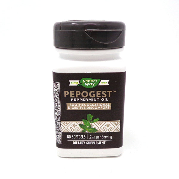 Nature's Way Pepogest (Peppermint Oil) (1x60 SGEL)